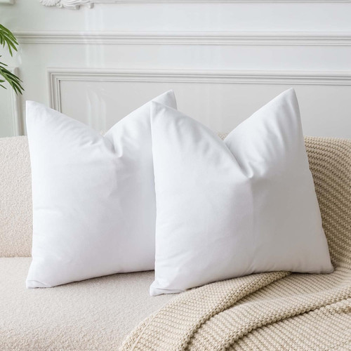 White throw pillow covers - covers, set